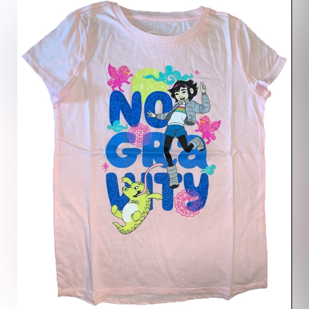 No Gravy Over The Moon Girls T-Shirt Sz Large NWT (K339/344)